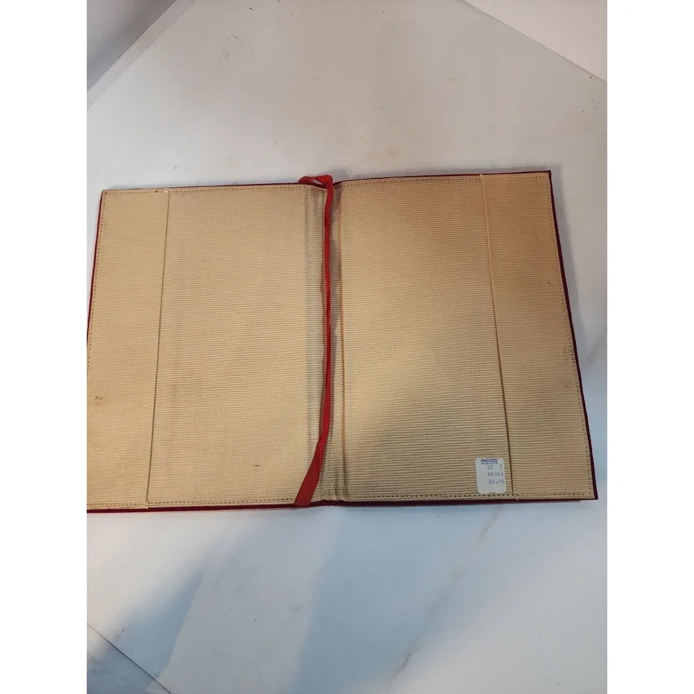 Velvet Notepad Covers with Ribbon Closure | Set of 2 | 6